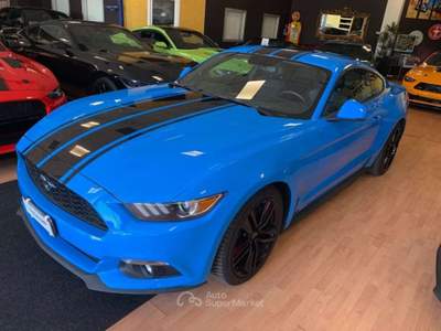 Ford Mustang Fastback 2.3 EcoBoost Automatica Full Blu/Azzurro usata Rho