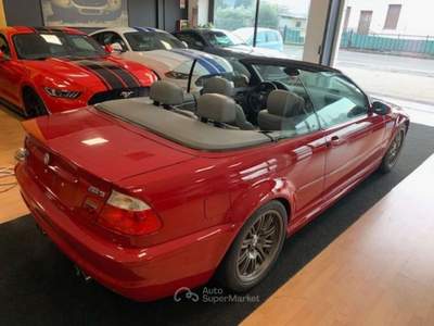 BMW Serie 3 M3 M3 M3 cat Cabrio Manuale ASI CRS Rosso usata Rho