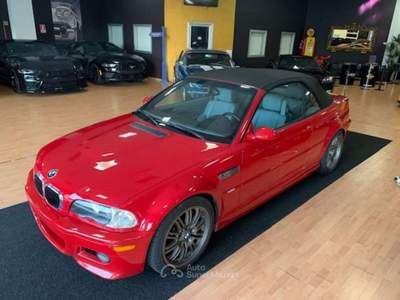 BMW Serie 3 M3 M3 M3 cat Cabrio Manuale ASI CRS Rosso usata Rho
