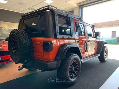 Jeep Wrangler Unlimited Sport 4x4 3,6l V6 Offroad-Umbau TRAILR Arancione usata Rho