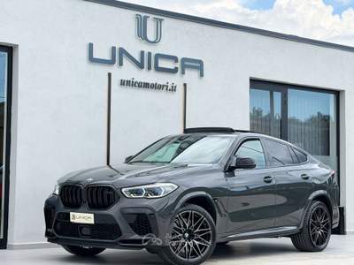 BMW X6 X6 M 4.4 Competition 625 CV UNICO PROPRIETARIO ITALIANA Nero usata Pomigliano d'Arco