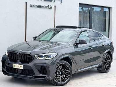 BMW X6 X6 M 4.4 Competition 625 CV UNICO PROPRIETARIO ITALIANA Nero usata Pomigliano d'Arco