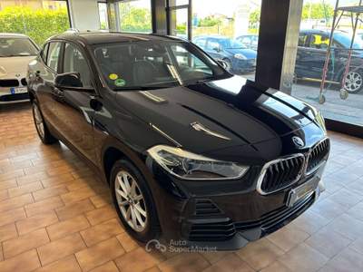 BMW X2 X2 Sdrive18d Advantage *SERVICE BMW*EURO 6D ISC -FCM Nero usata Carvico