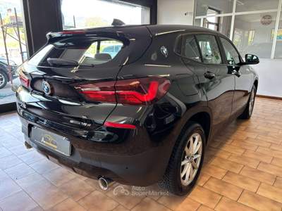 BMW X2 X2 Sdrive18d Advantage *SERVICE BMW*EURO 6D ISC -FCM Nero usata Carvico