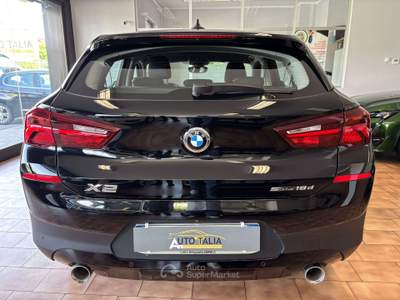 BMW X2 X2 Sdrive18d Advantage *SERVICE BMW*EURO 6D ISC -FCM Nero usata Carvico