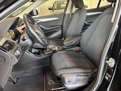 BMW X2 X2 Sdrive18d Advantage *SERVICE BMW*EURO 6D ISC -FCM Nero usata Carvico