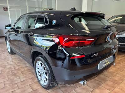 BMW X2 X2 Sdrive18d Advantage *SERVICE BMW*EURO 6D ISC -FCM Nero usata Carvico