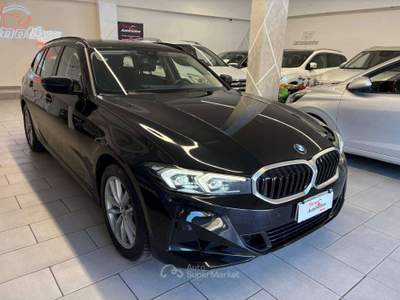 BMW Serie 3 316d 316 d Touring mhev 48V auto *SUPER PROMO*UNIPRO*FATTURABILE*TAGLIANDI BMW* Nero usata Roma
