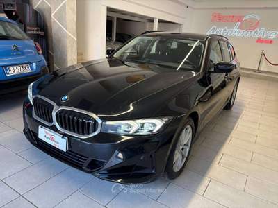 BMW Serie 3 316d 316 d Touring mhev 48V auto *SUPER PROMO*UNIPRO*FATTURABILE*TAGLIANDI BMW* Nero usata Roma