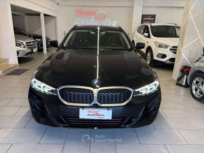 BMW Serie 3 316d 316 d Touring mhev 48V auto *SUPER PROMO*UNIPRO*FATTURABILE*TAGLIANDI BMW* Nero usata Roma