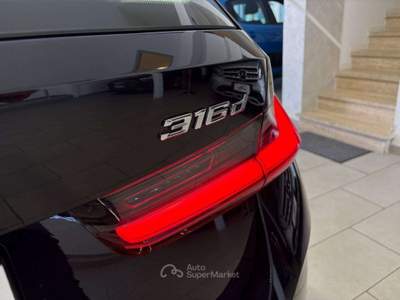 BMW Serie 3 316d 316 d Touring mhev 48V auto *SUPER PROMO*UNIPRO*FATTURABILE*TAGLIANDI BMW* Nero usata Roma
