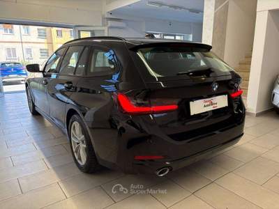 BMW Serie 3 316d 316 d Touring mhev 48V auto *SUPER PROMO*UNIPRO*FATTURABILE*TAGLIANDI BMW* Nero usata Roma