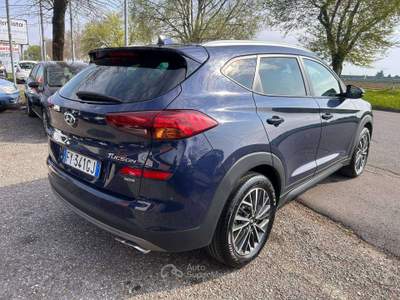 Hyundai Tucson *Automatica* 1.6  Comfort 4wd 136cv *Neopatento* Blu/Azzurro usata Inzago