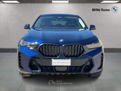 BMW X6 X6 xdrive40i Msport auto Blu/Azzurro usata Roma