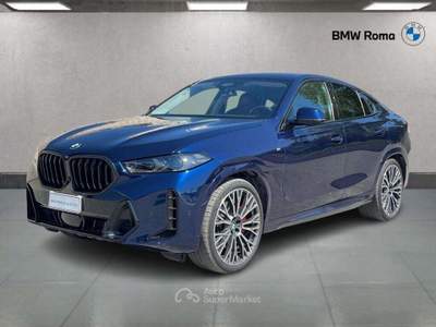 BMW X6 X6 xdrive40i Msport auto Blu/Azzurro usata Roma