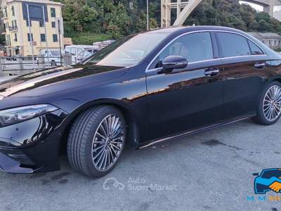 Mercedes-Benz Classe A D AMG Line Advanced Plus 8G-DCT Nero usata Genova