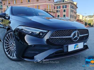 Mercedes-Benz Classe A D AMG Line Advanced Plus 8G-DCT Nero usata Genova