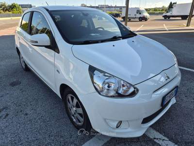 Mitsubishi Space Star Space Star 1.0 cleartec Intense Bianco usata Pisa