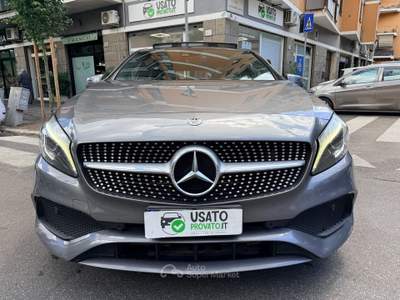 Mercedes-Benz Classe A Mercedes A 180 d Auto Premium AMG Tetto Apribile Grigio usata Roma