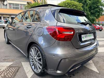 Mercedes-Benz Classe A Mercedes A 180 d Auto Premium AMG Tetto Apribile Grigio usata Roma