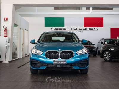 BMW Serie 1 116d 116 Serie 1 F40 116d auto Blu/Azzurro usata Sesto San Giovanni