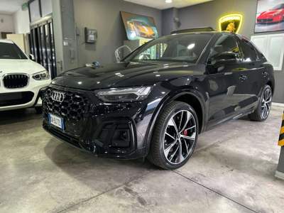 Audi SQ5 Q5 I Sportback 3.0 tdi mhev 48V quattro tiptronic *TETTO *CAMERA *SOUND SYSTEM Nero usata Roma