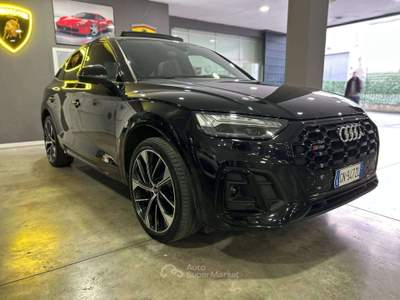 Audi SQ5 Q5 I Sportback 3.0 tdi mhev 48V quattro tiptronic *TETTO *CAMERA *SOUND SYSTEM Nero usata Roma