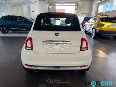Fiat 500 500 (2015--->) 500 C 1.0 Hybrid Dolcevita Bianco usata San Vitaliano