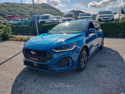 Ford Focus 1.5 Ecoblue 115cv ST -Line Auto SW Blu/Azzurro usata Bagni di Lucca