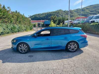 Ford Focus 1.5 Ecoblue 115cv ST -Line Auto SW Blu/Azzurro usata Bagni di Lucca
