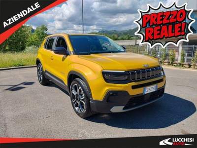 Jeep Avenger 1.2 Turbo Summit Giallo usata Bagni di Lucca