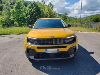 Jeep Avenger 1.2 Turbo Summit Giallo usata Bagni di Lucca