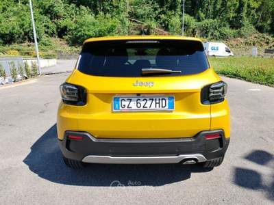 Jeep Avenger 1.2 Turbo Summit Giallo usata Bagni di Lucca