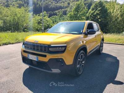 Jeep Avenger 1.2 Turbo Summit Giallo usata Bagni di Lucca