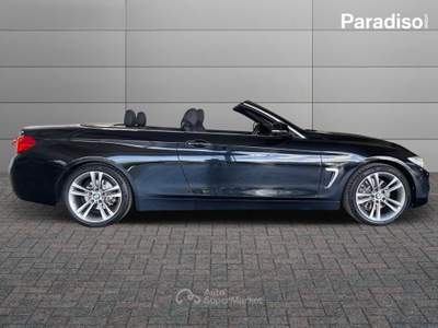 BMW Serie 4 425d 425d CABRIO | MSPORT | 217CV Nero usata Lamezia Terme