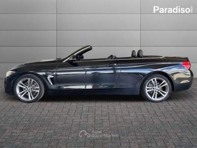 BMW Serie 4 425d 425d CABRIO | MSPORT | 217CV Nero usata Lamezia Terme