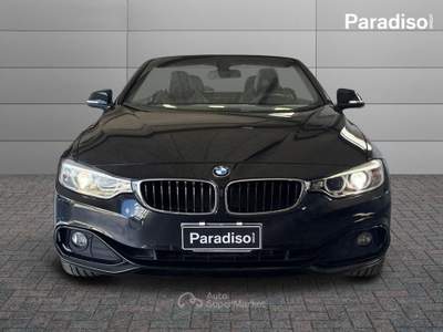 BMW Serie 4 425d 425d CABRIO | MSPORT | 217CV Nero usata Lamezia Terme