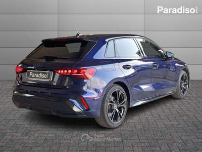 Audi A3 SPORTBACK | S LINE EDITION - 2024 | 150CV DIESEL Blu/Azzurro usata Lamezia Terme