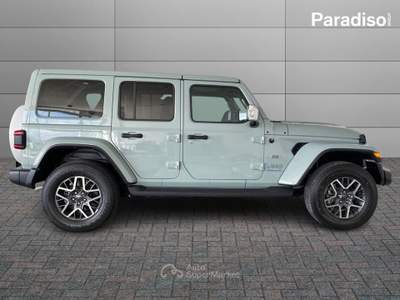 Jeep Wrangler OVERLAND 4XE 2023 - KM0 | 380CV PHEV Grigio usata Lamezia Terme