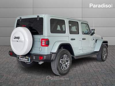 Jeep Wrangler OVERLAND 4XE 2023 - KM0 | 380CV PHEV Grigio usata Lamezia Terme