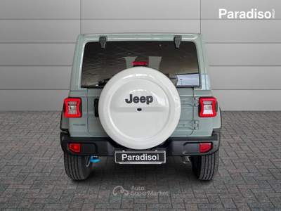 Jeep Wrangler OVERLAND 4XE 2023 - KM0 | 380CV PHEV Grigio usata Lamezia Terme