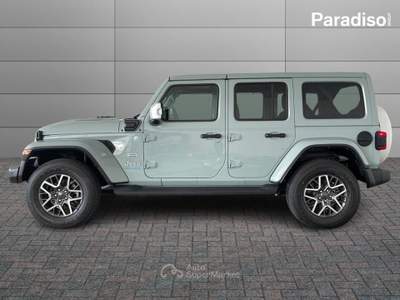 Jeep Wrangler OVERLAND 4XE 2023 - KM0 | 380CV PHEV Grigio usata Lamezia Terme
