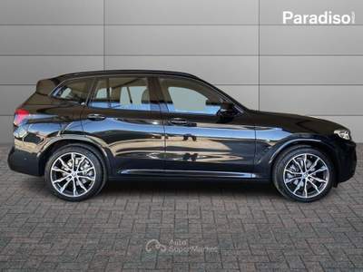BMW X3 20d MSPORT - 2024 | 190CV XDRIVE | MHEV 48V Nero usata Lamezia Terme