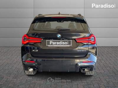 BMW X3 20d MSPORT - 2024 | 190CV XDRIVE | MHEV 48V Nero usata Lamezia Terme