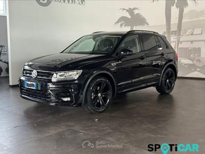 Volkswagen Tiguan 2ª serie 2.0 TDI SCR DSG Sport BlueMotion Technology Nero usata San Vitaliano
