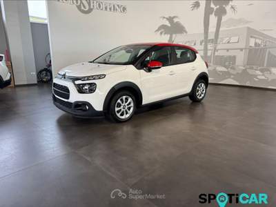 Citroen C3 3ª serie PureTech 82 S&S Feel Bianco usata San Vitaliano