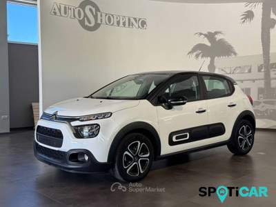 Citroen C3 3ª serie PureTech 83 S&S Shine Bianco usata San Vitaliano