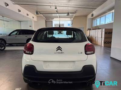 Citroen C3 3ª serie PureTech 83 S&S Shine Bianco usata San Vitaliano