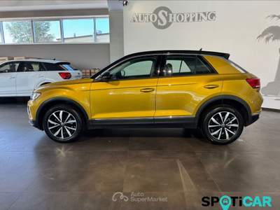Volkswagen T-Roc 2.0 TDI SCR Style BlueMotion Technology Giallo usata San Vitaliano