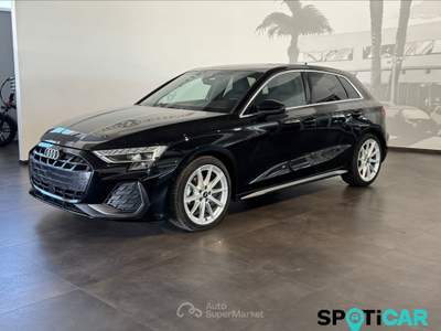 Audi A3 4ª serie SPB 35 TDI S tronic S line edition Nero usata San Vitaliano